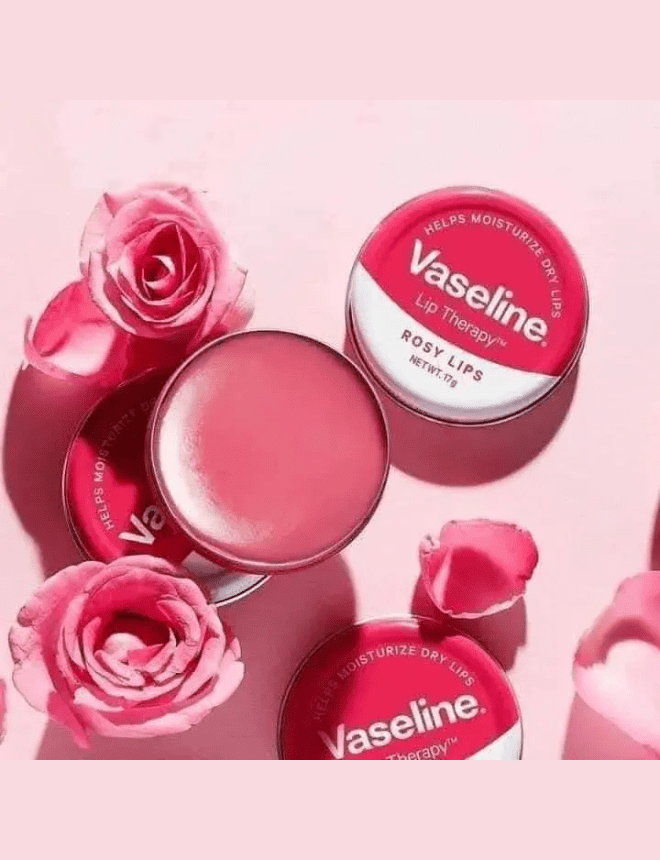 Second image of Vaseline Lip Therapy with Rose - 20g