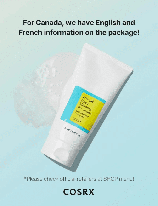 Second image of CORSX Low pH Good Morning Gel Cleanser 150ml