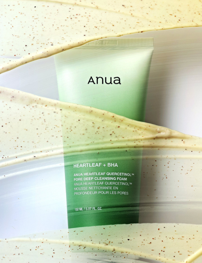 Second image of Anua Heartleaf Quercetinol Pore Deep Cleansing Foam 150ml