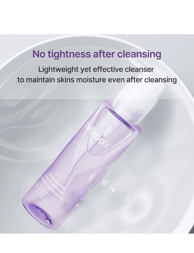 Second image of celimax Derma Nature Fresh Blackhead Jojoba Cleansing Oil 150ml