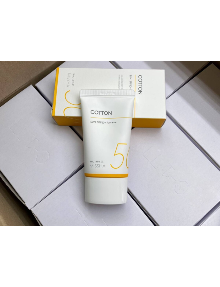 Second image of Missha All Around Safe Block Cotton Sun 50ml SPF50+ PA++++