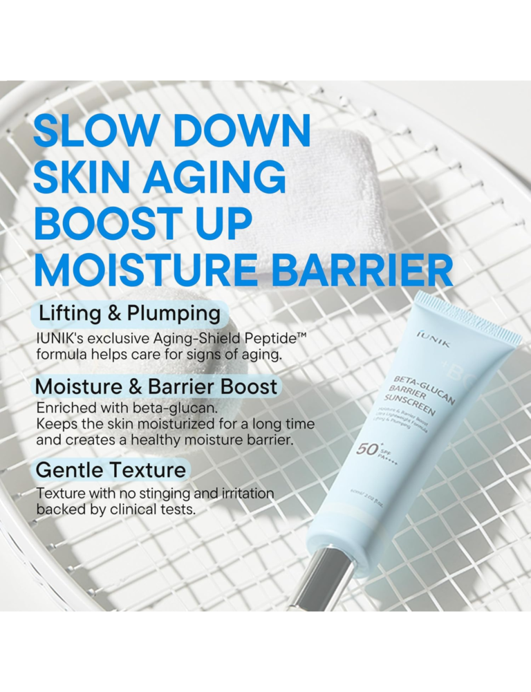 Second image of Iunik Beta Glucan Barrier Sunscreen SPF50 PA ++++ 15ml