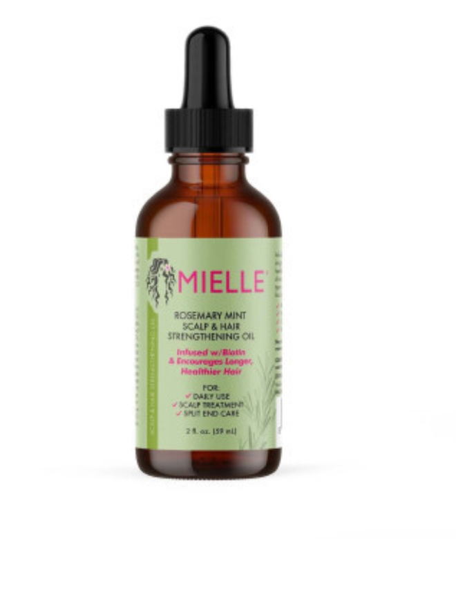 MIELLE ROSEMARY MINT SCALP & HAIR STRENGTHENING OIL 59ML