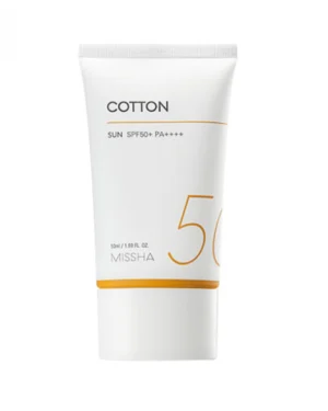 MISSHA ALL AROUND SAFE BLOCK COTTON SUN SPF 50+ PA++++ 50ML