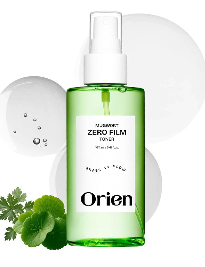 ORIEN MUGWORT ZERO FILM TONER 160ML