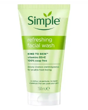 SIMPLE KIND TO SKIN REFRESHING FACIAL GEL WASH 150ML
