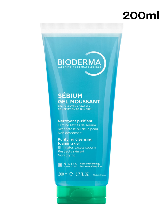 BIODERMA SEBIUM GEL MOUSSANT 200ML