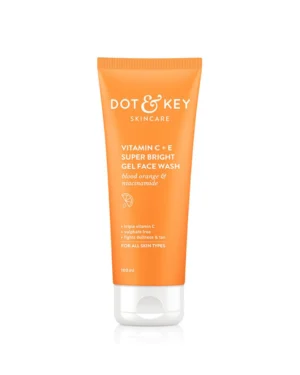 DOT & KEY VITAMIN C + E SUPER BRIGHT GEL FACE WASH 100ML
