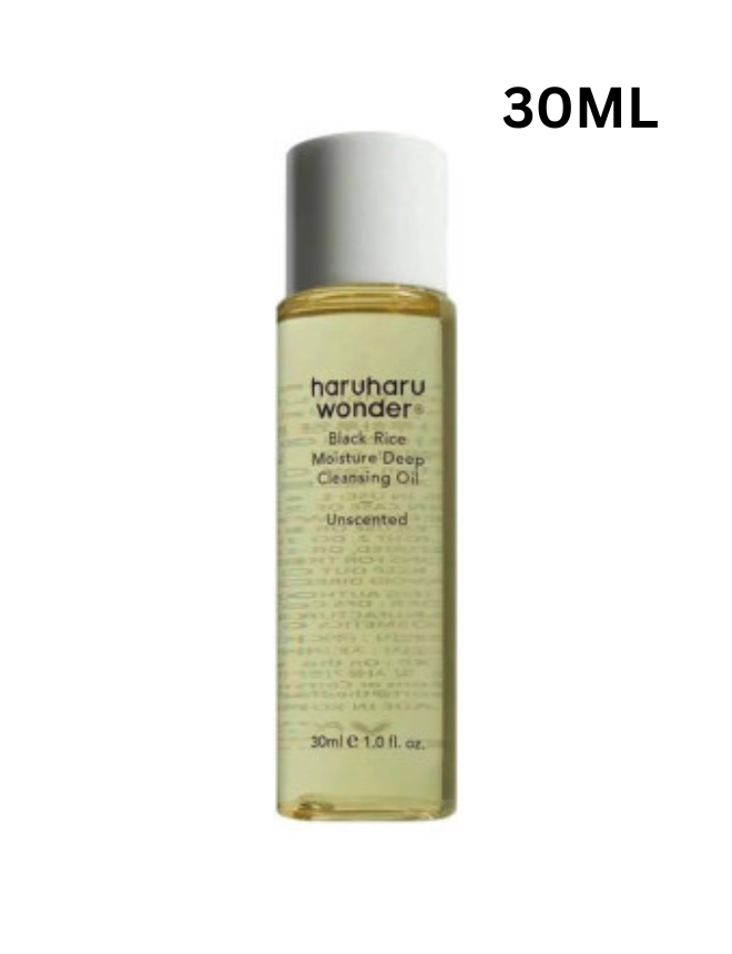 HARUHARU WONDER BLACK RICE MOISTURE DEEP CLEANSING OIL 30ML
