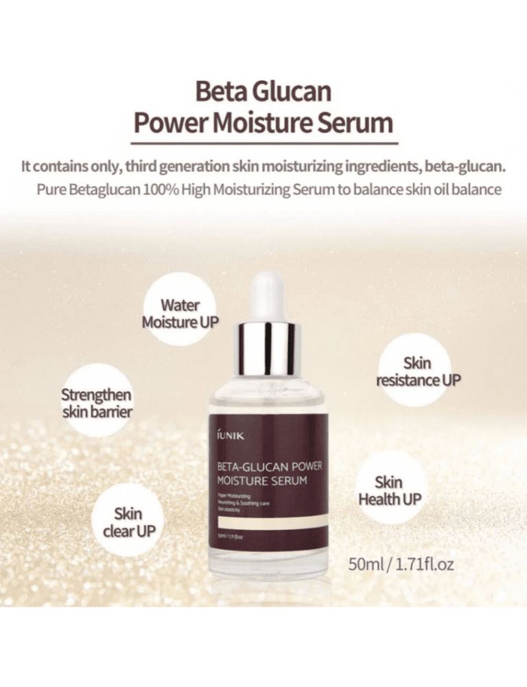 Second image of IUNIK Beta Glucan Power Moisture Serum 15ml