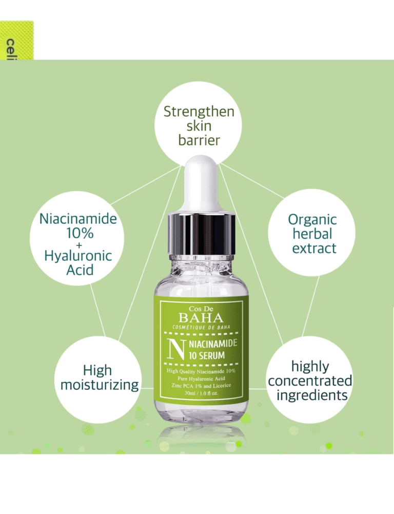 Second image of Cos De BAHA 10% Niacinamide Booster Serum with 1% Zinc 30ml (N)