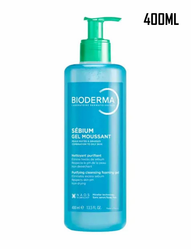 BIODERMA SEBIUM GEL MOUSSANT 400ML
