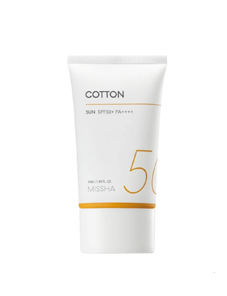 Missha All Around Safe Block Cotton Sun 50ml SPF50+ PA++++
