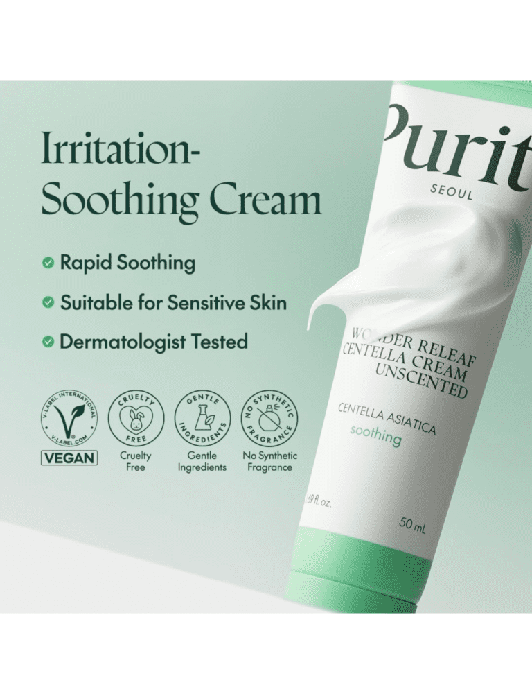 Second image of Purito SEOUL Wonder Releaf Centella Cream Unscented - 50ml
