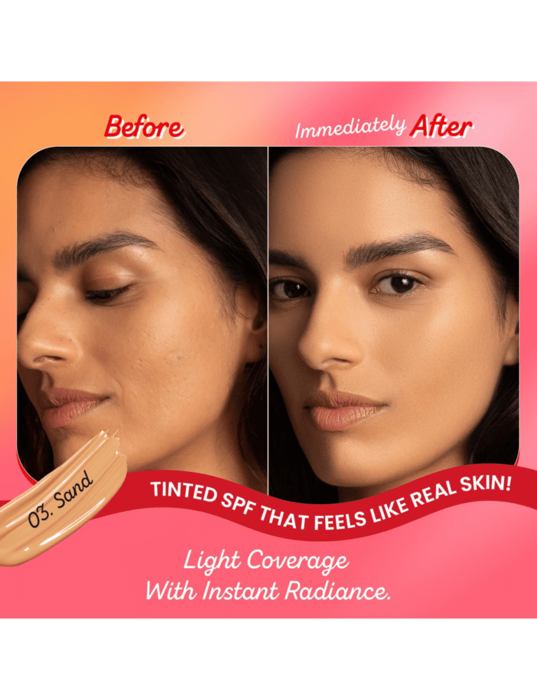 Second image of Dot & Key Strawberry Dew Tinted Sunscreen SPF 50+ PA++++50ml