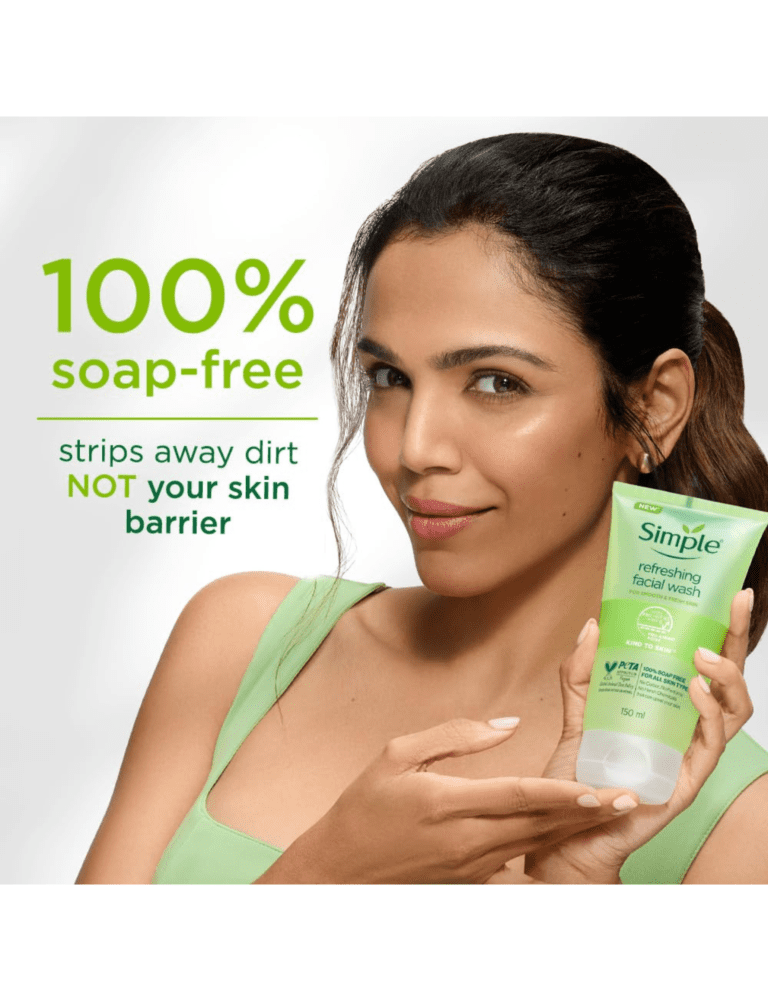 Second image of Simple Kind To Skin Refreshing Facial Gel Wash 150ml