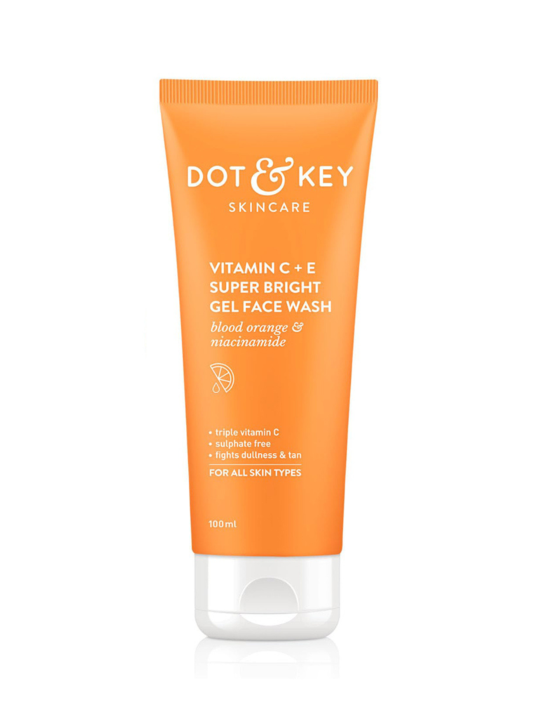 Dot & Key Vitamin C + E Super Bright Gel Face Wash - 100ml