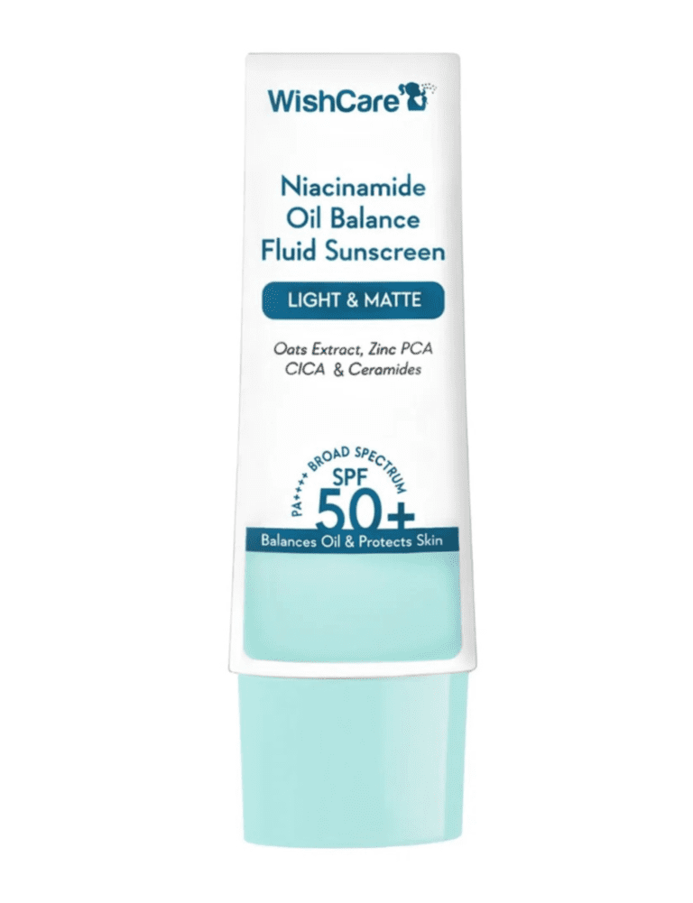 Wishcare Niacinamide Oil Balance Fluid Sunscreen SPF50 PA++++