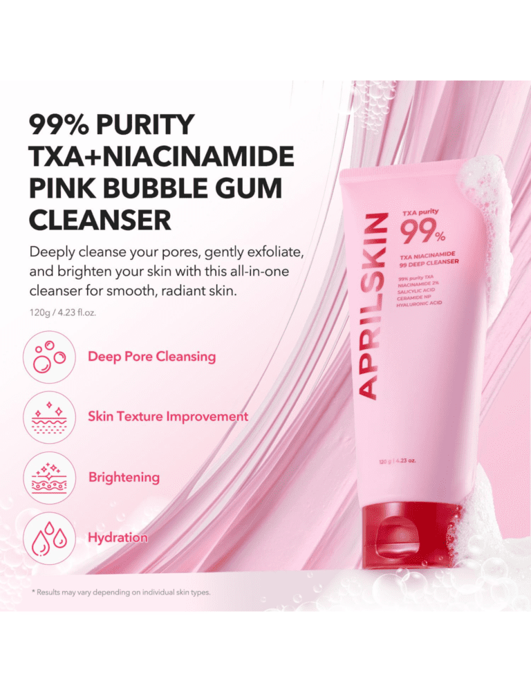 Second image of Aprilskin TXA Niacinamide 99 Deep Cleanser - 120ml