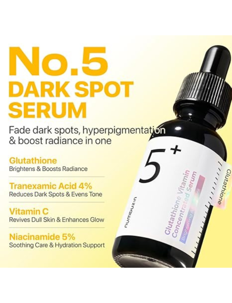 Second image of Numbuzin No.5 Vitamin Concentrated Serum 30ml