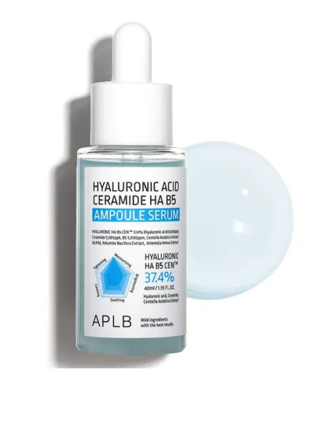 APLB HYALURONIC ACID CERAMIDE HA B5 AMPOULE SERUM 40ML