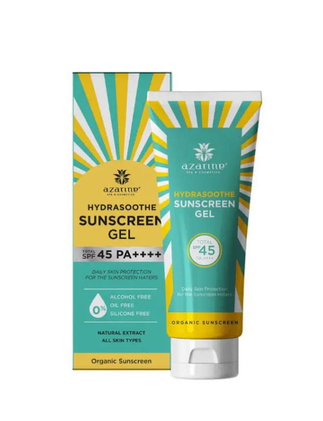 AZERINE HYDRASOOTHE SUNSCREEN GEL SPF 45++++ 50ML