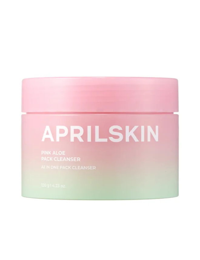 APRILSKIN PINK ALOE PACK CLEANSER 120G