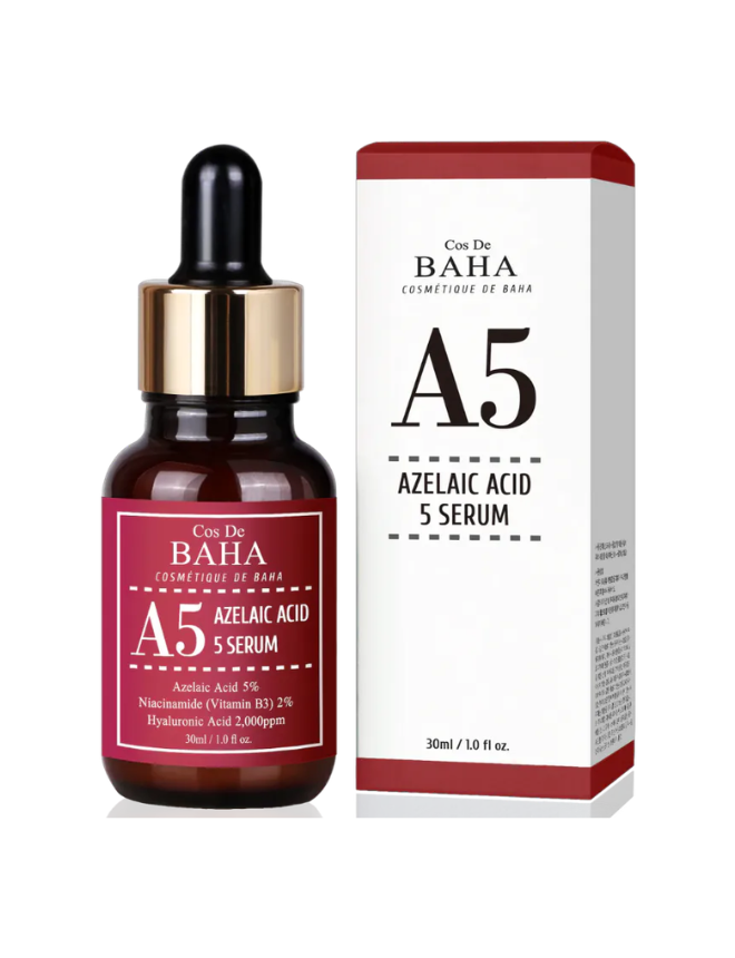 COS DE BAHA A5 AZELAIC ACID 5% SERUM 30ML