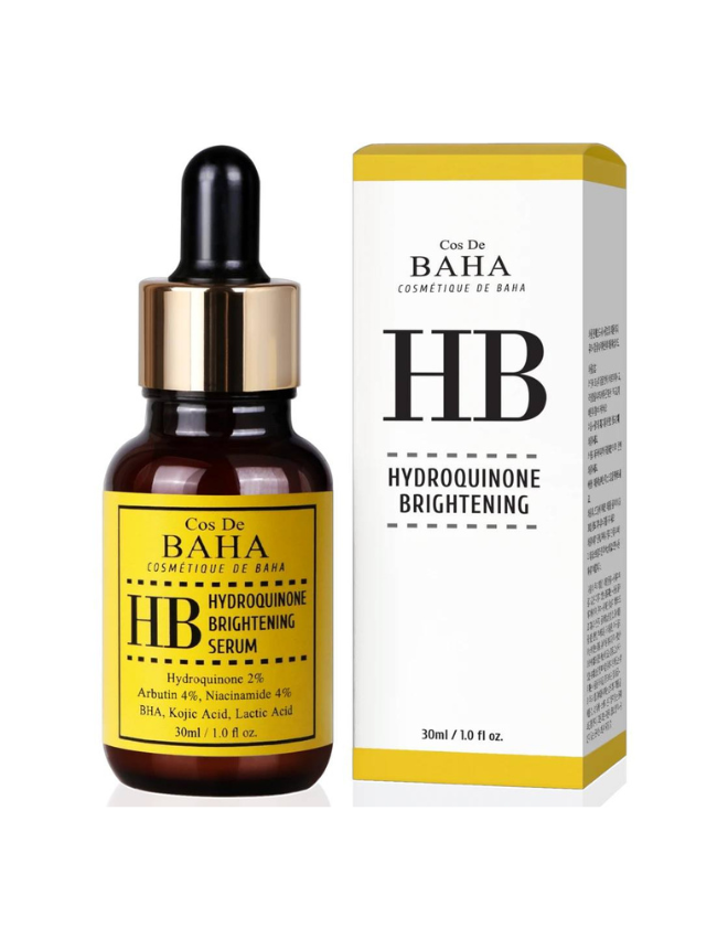 COS DE BAHA 2% HYDROQUINONE BRIGHTENING SERUM (HB) 30ML