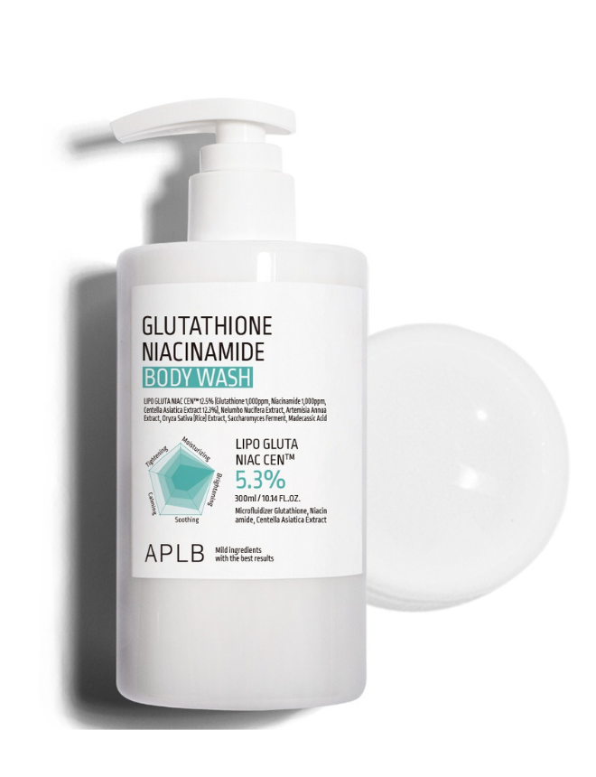 APLB GLUTATHIONE NIACINAMIDE BODY WASH 300 ML