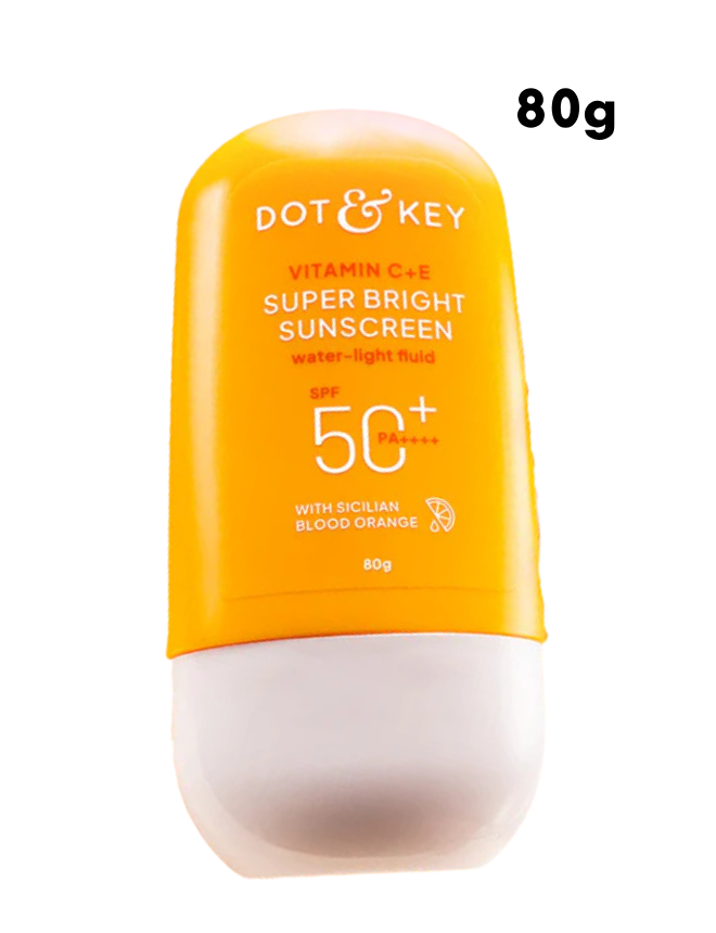 DOT & KEY VITAMIN C + E SUPER BRIGHT SUNSCREEN IN-VIVO TESTED SPF 50+ PA++++ – 80ML