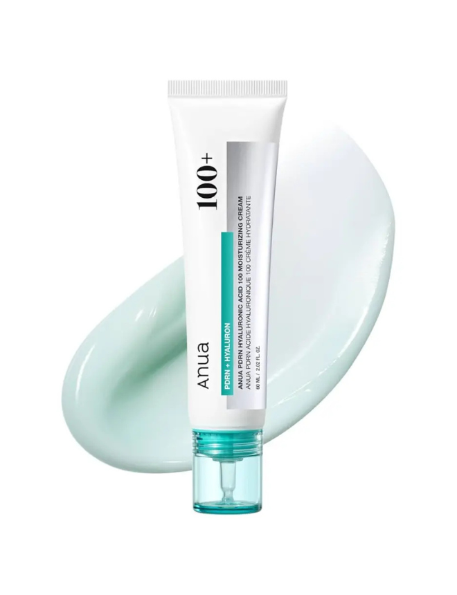 ANUA PDRN HYALURONIC ACID 100 MOISTURIZING CREAM 60ML