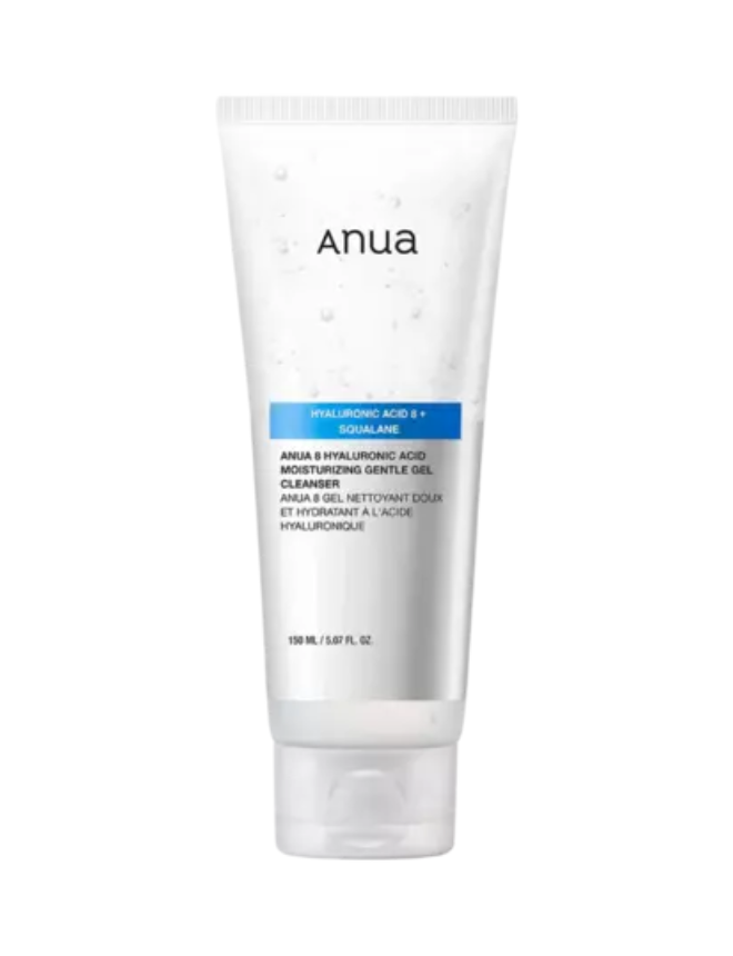 ANUA 8 HYALURONIC ACID HYDRATING GENTLE GEL CLEANSER 150ML