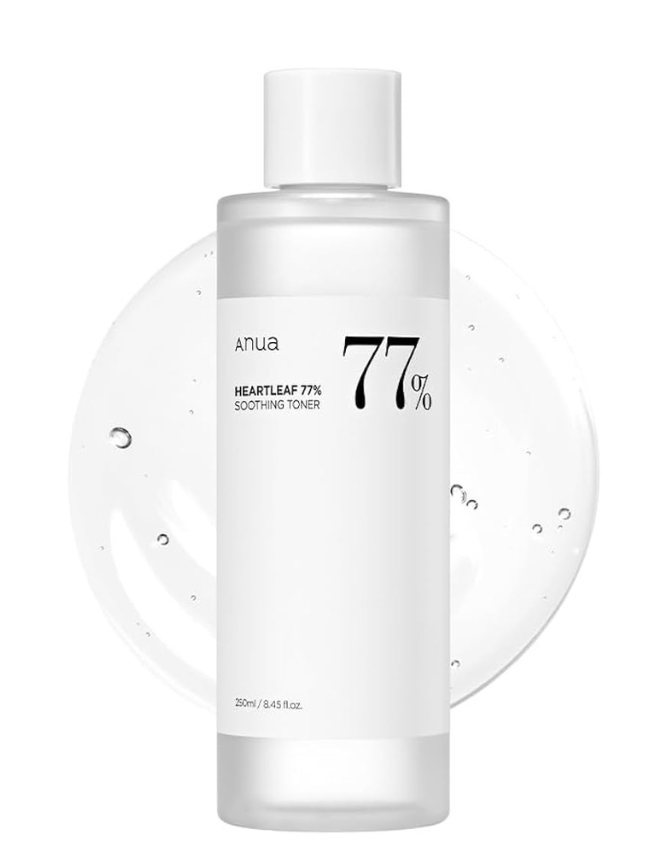 ANUA HEARTLEAF 77% SOOTHING TONER 250ML