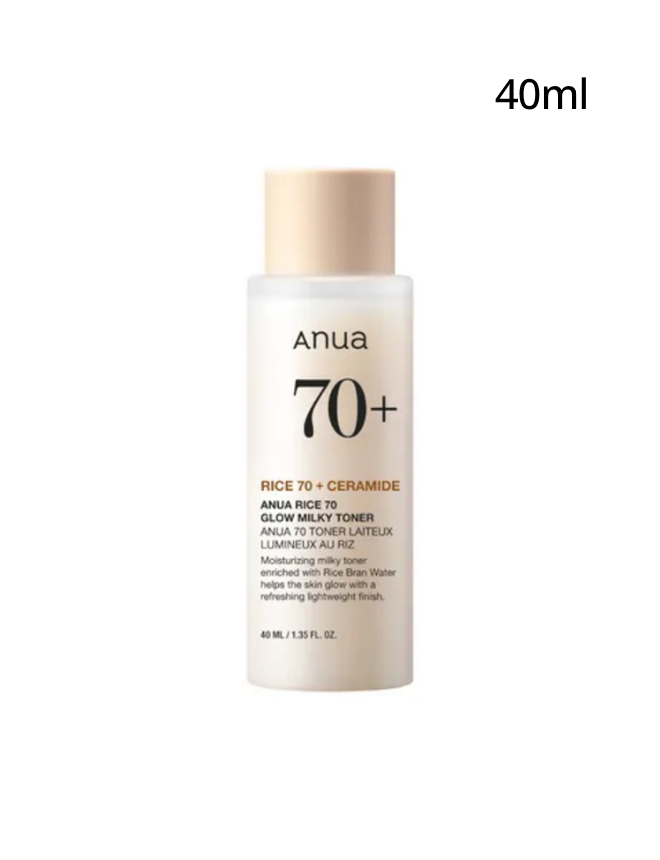 ANUA RICE 70 GLOW MILKY TONER 40ML