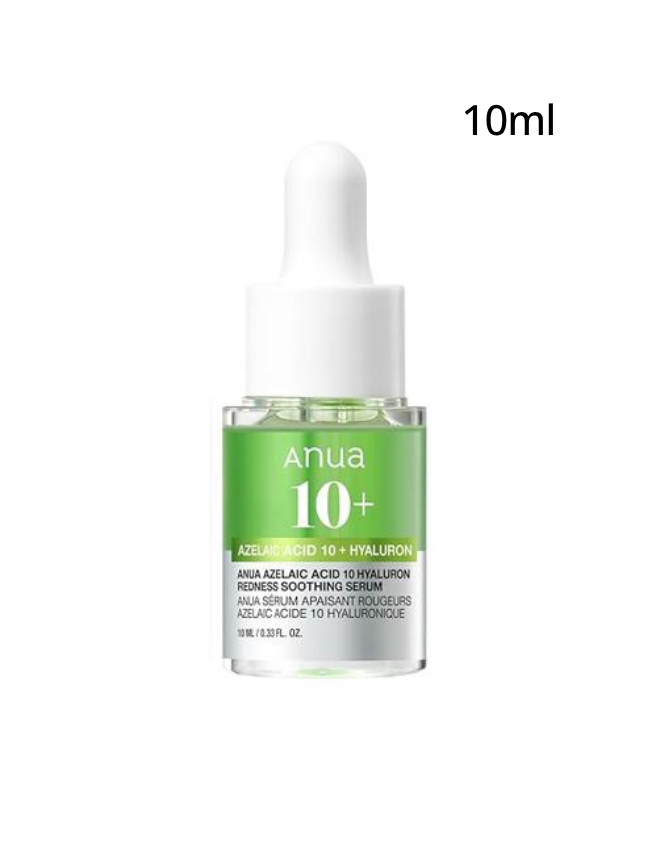 ANUA AZELAIC ACID 10 HYALURON REDNESS SOOTHING SERUM 10ML