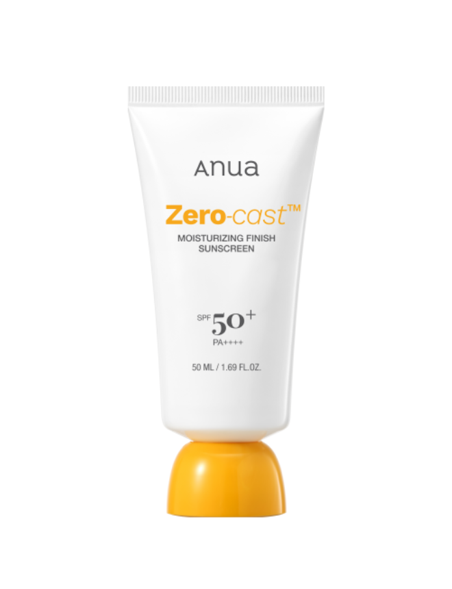 ANUA ZERO CAST MOISTURIZING FINISH SUNSCREEN SPF50 50ML