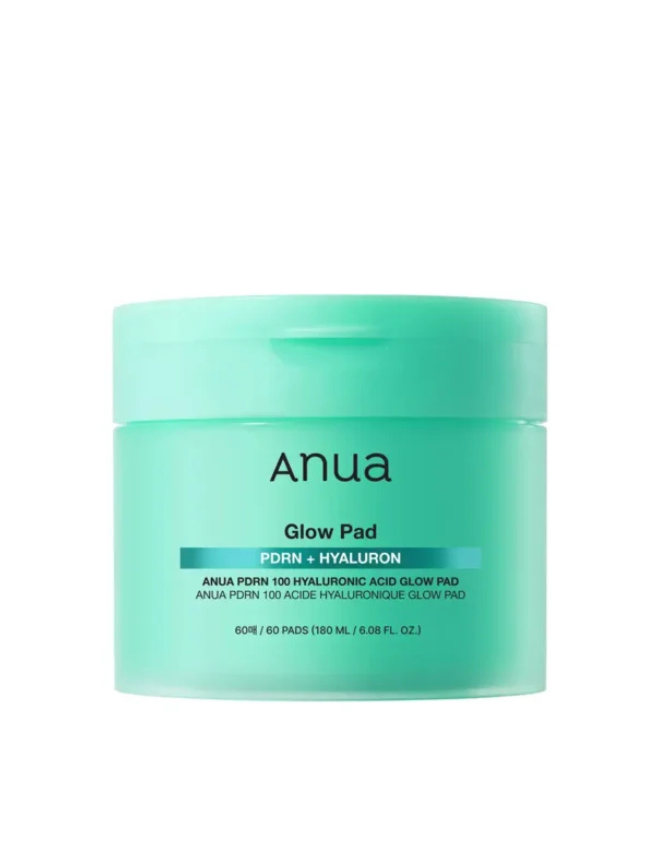 ANUA PDRN 100 HYALURONIC ACID GLOW PAD (60PADS)