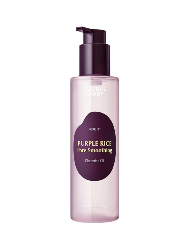 EQQUALBERRY PURPLE RICE PORE SMOOTHING CLEANSING OIL 200ML