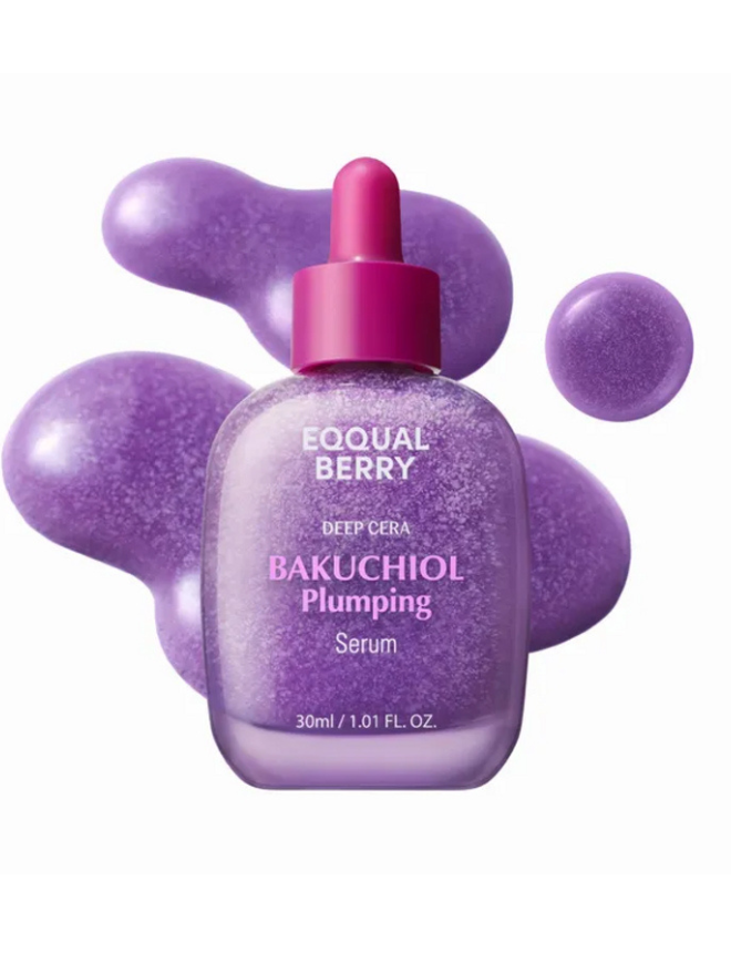 EQQUALBERRY BAKUCHIOL PLUMPING SERUM 30ML