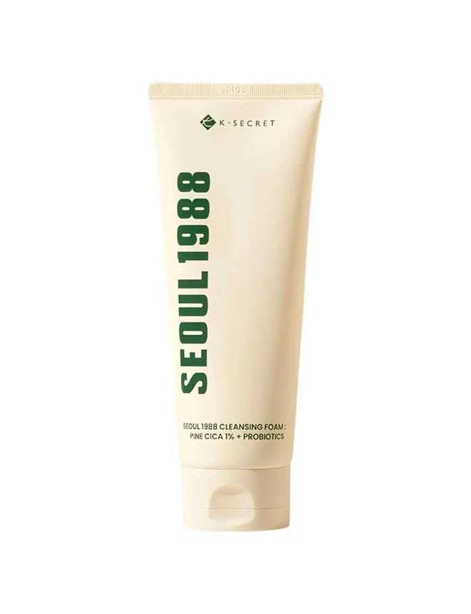 K SECRET SEOUL 1988 Cleansing Foam : Pine Cica 1% + Probiotics