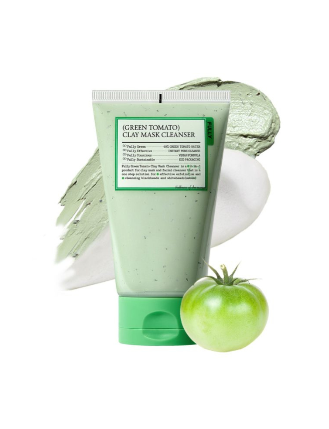 FULLY GREEN TOMATO CLAY PACK CLEANSER – 120ML