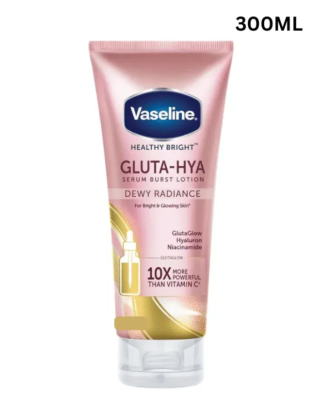 VASELINE GLUTA HYA SERUM BURST LOTION DEWY RADIANCE 300ML