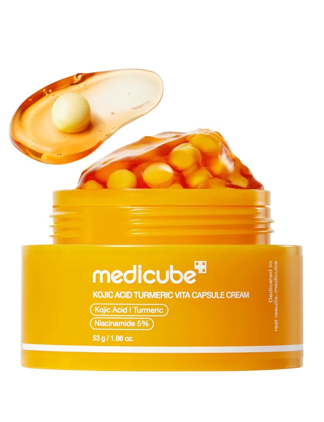 MEDICUBE Kojic Acid Turmeric Vita Capsule Cream - 53g