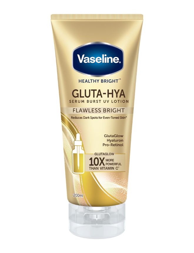 Vaseline Gluta-Hya Serum Burst Lotion Flawless Bright 300ml