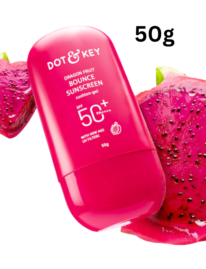 DOT & KEY DRAGON FRUIT BOUNCE SUNSCREEN IN-VIVO TESTED SPF 50+ PA++++ – 50ML