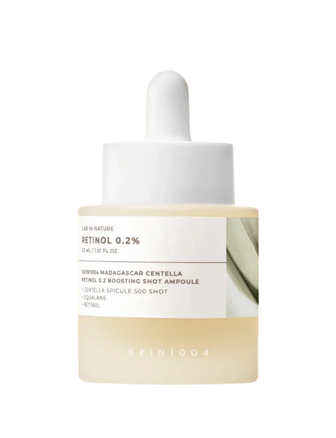 SKIN1004 MADAGASCAR CENTELLA RETINOL 0.2 BOOSTING SHOT AMPOULE – 30ML