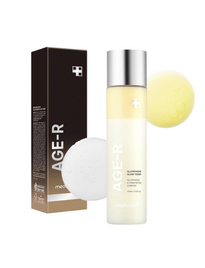 MEDICUBE AGE-R GLUTATHIONE GLOW TONER – 140ML