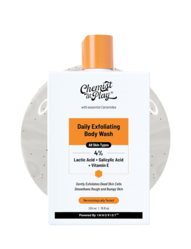 CHEMIST AT PLAY EXFOLIATING BODY WASH – 236ML