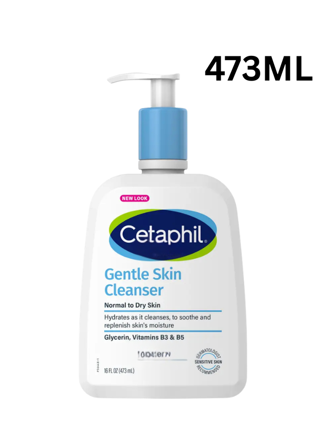 CETAPHIL GENTLE SKIN CLEANSER DRY, SENSITIVE SKIN – 473ML